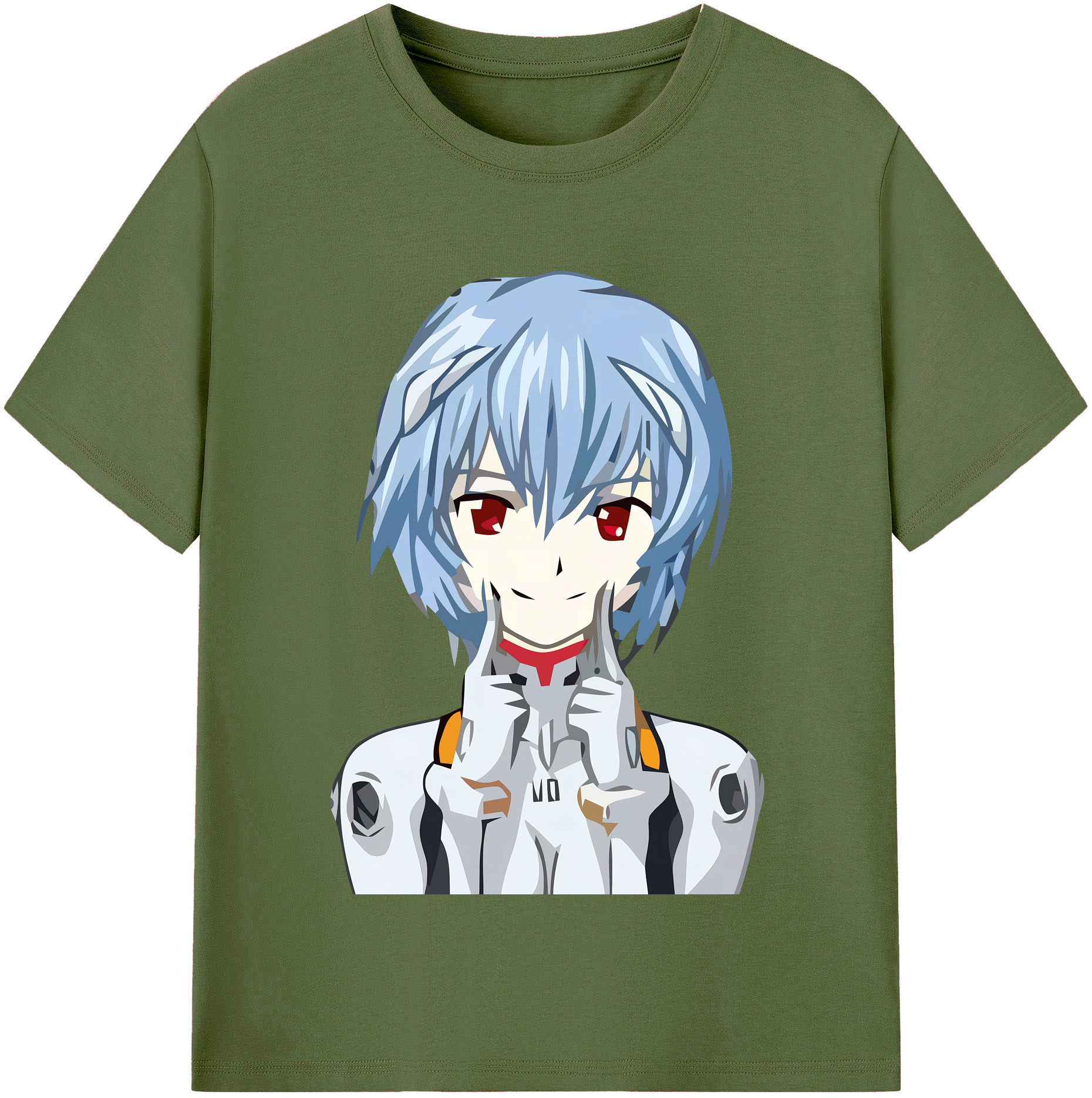 （画像用） EVA 新世紀エヴァンゲリオン 綿100％半袖Tシャツ（フロントプリント）